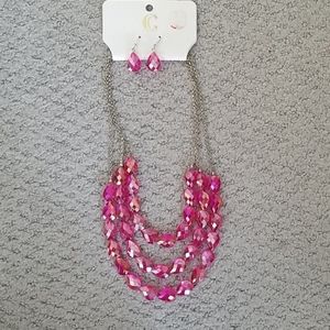 Charming Charlie necklace set